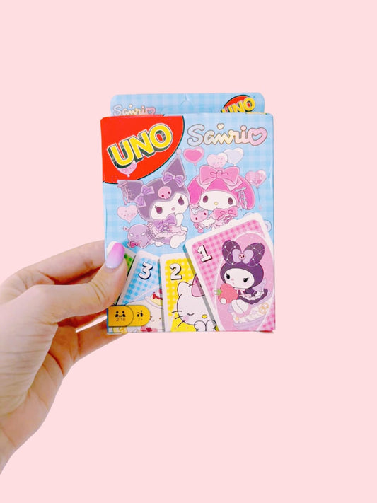 Juego oficial del UNO versión Sanrio